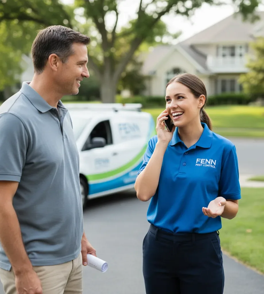 Fenn Pest Control customer support in McFarland